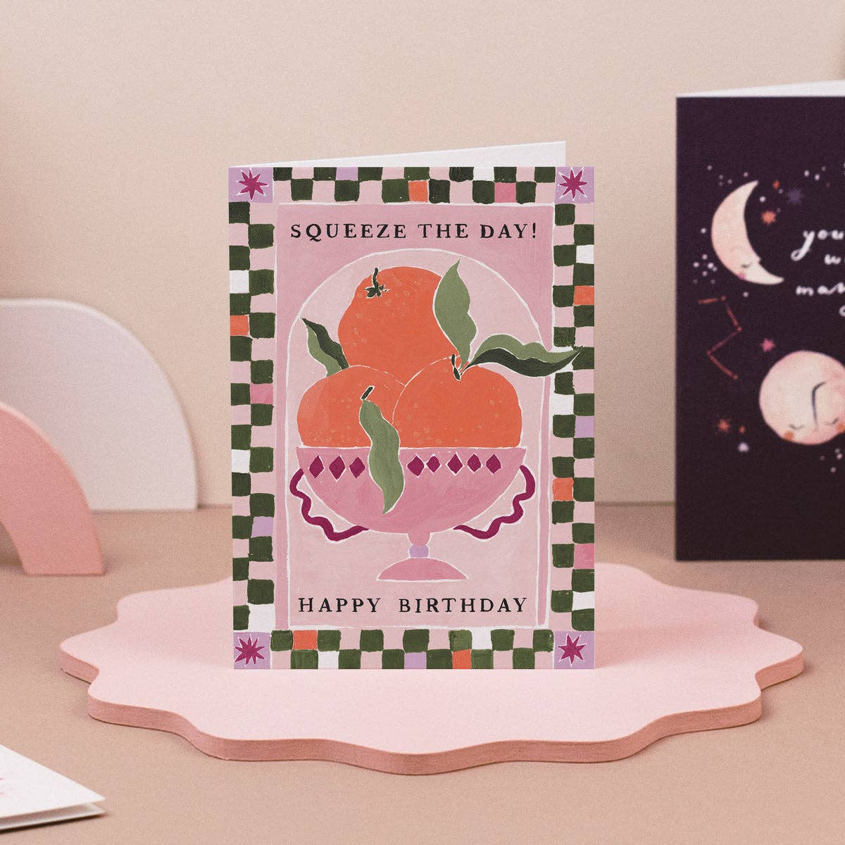 Squeeze The Day Oranges Card | Birthday Cards