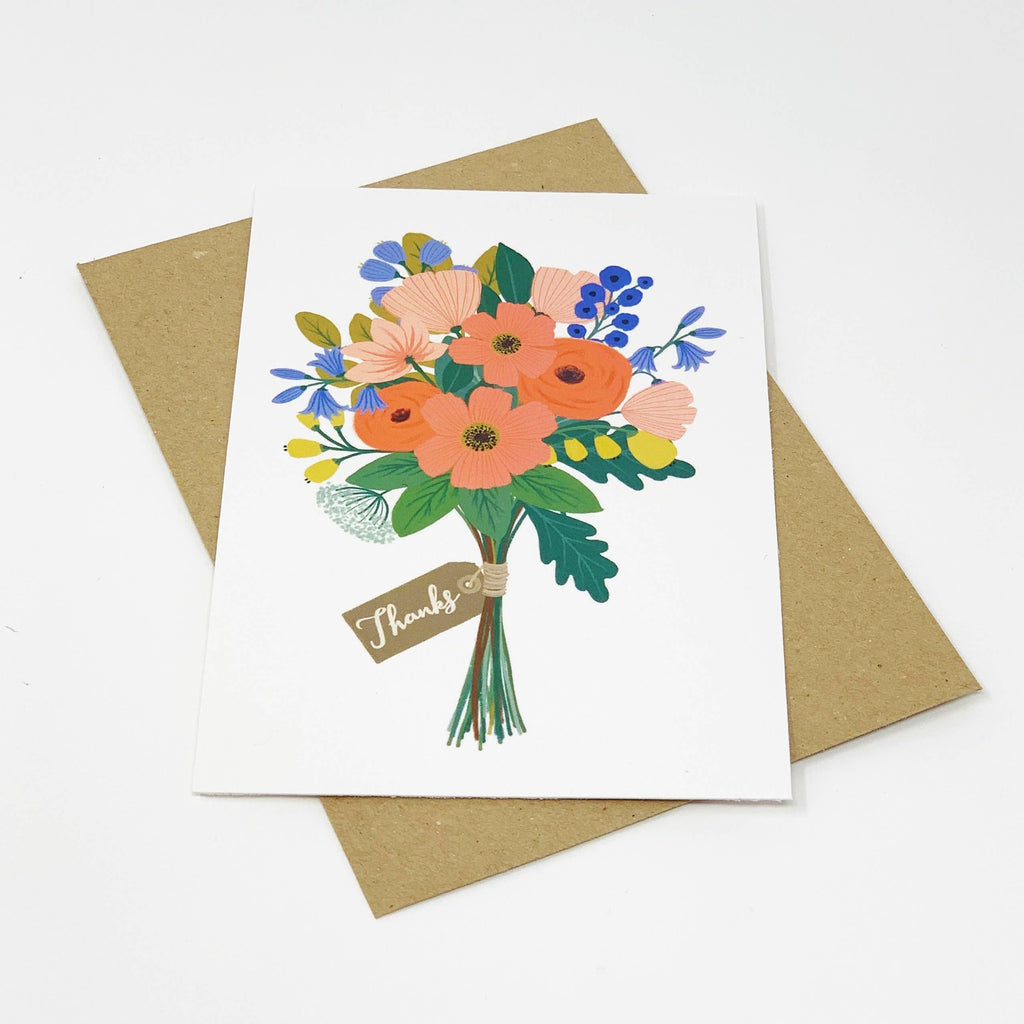 THANK YOU FLOWERS CARD