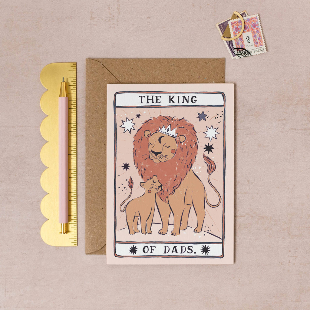 KING OF DADS CARD