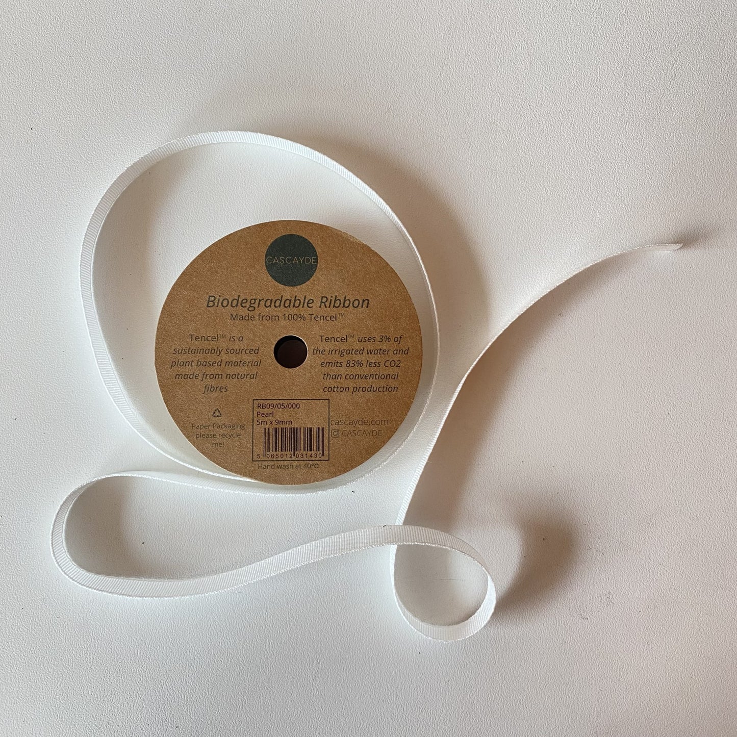 PEARL WHITE RIBBON