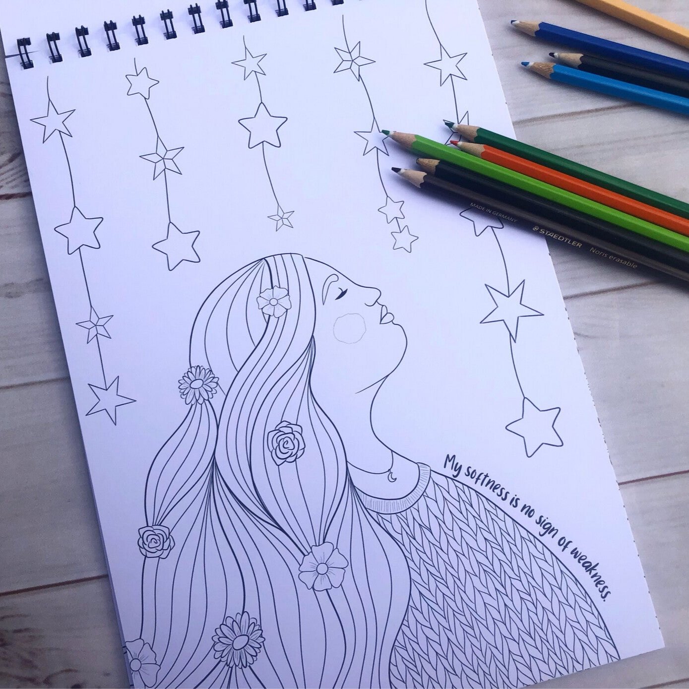 “Self Love” Colouring Book