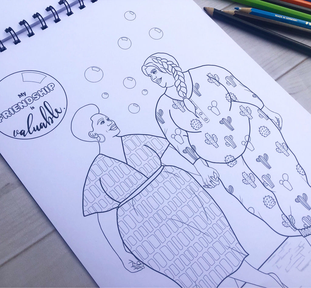 SELF LOVE COLOURING BOOK