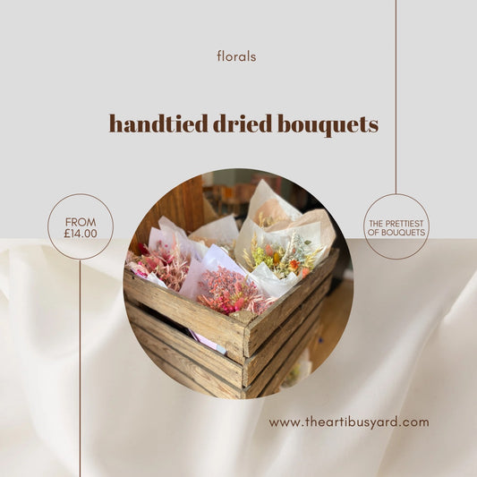 Hand Tied Dried Flowers