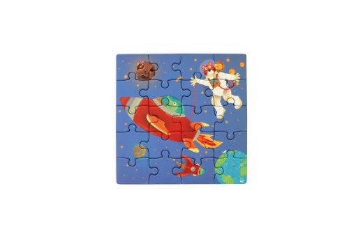 Scratch Magnetic Puzzle Book – Space