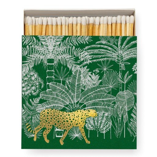 Luxury Boxed Matches, Cheetah