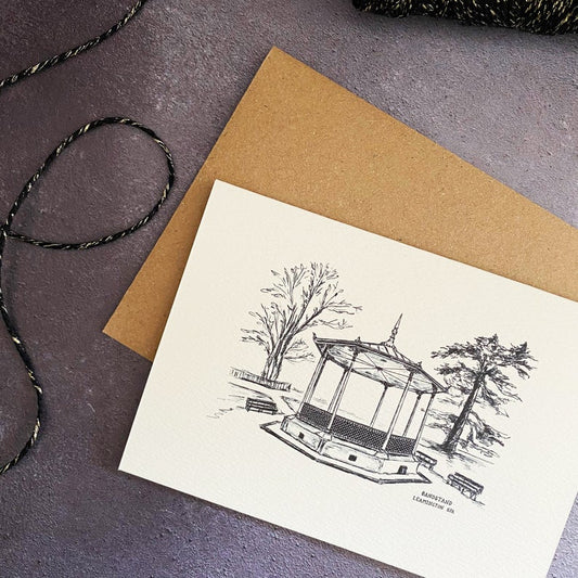 'Bandstand' Card