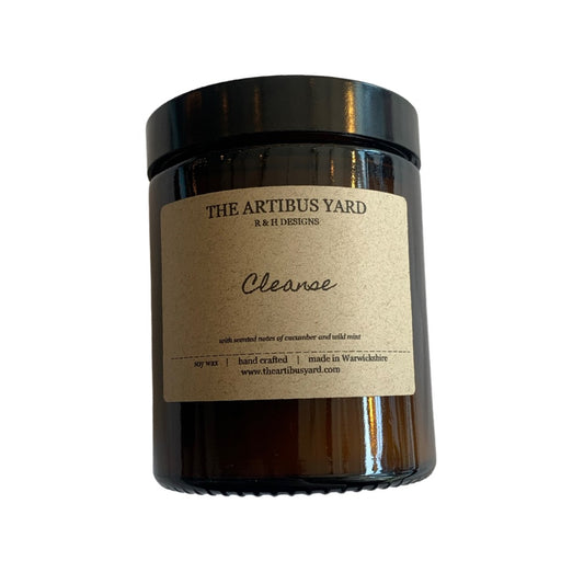 Cleanse, Jar Soy Wax Candle