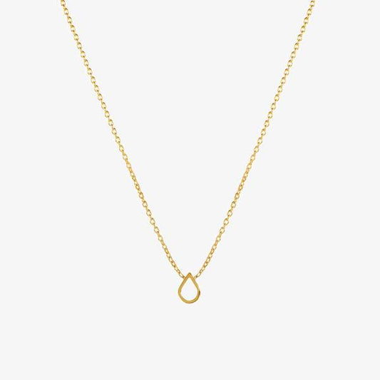 Mini Point Necklace, Gold