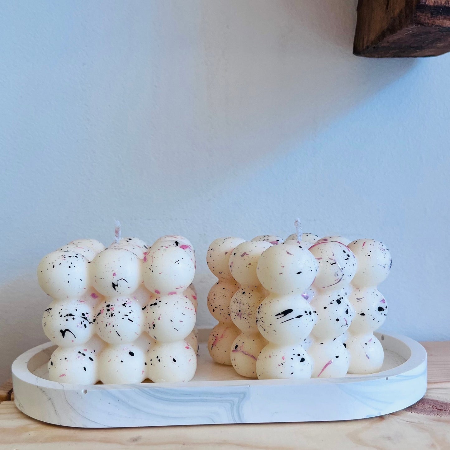 Splatter Bubble Candle, Decorative Candle