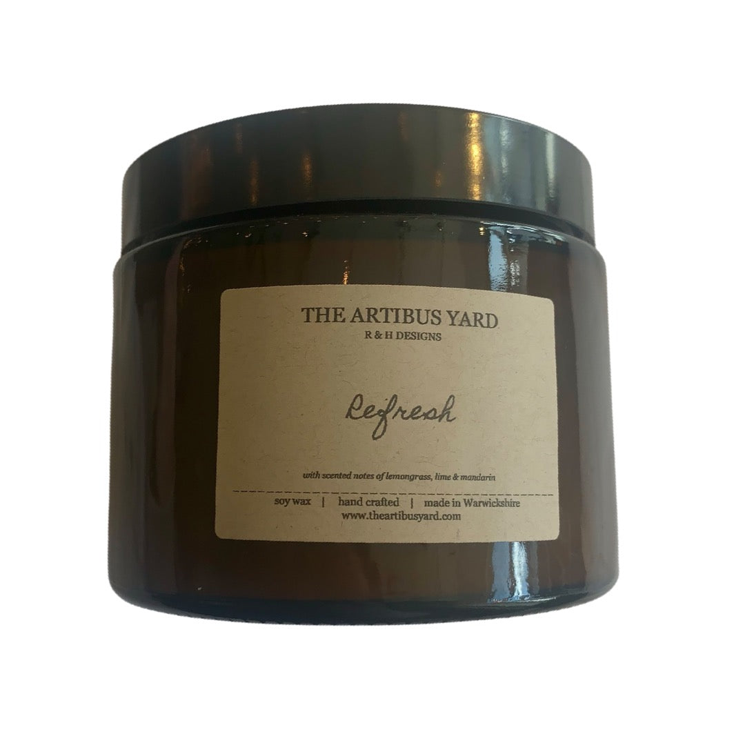 Refresh, Grand Soy Wax Candle