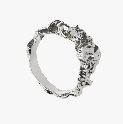 Meteor Ring, Silver