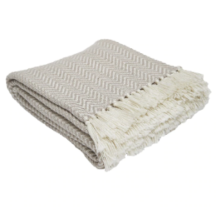HERRINGBONE CHINCHILLA BLANKET