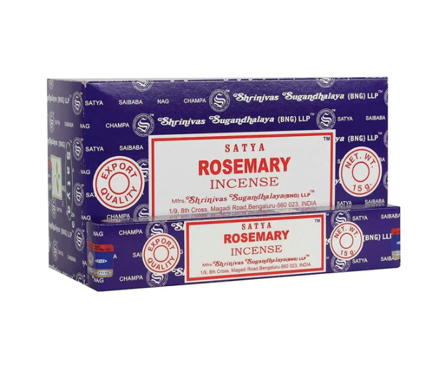 Satya Hand Rolled Incense, Rosemary