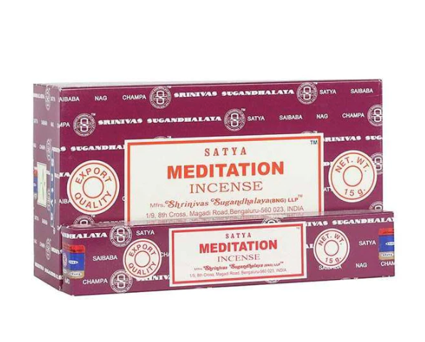 Satya Hand Rolled Incense, Meditation