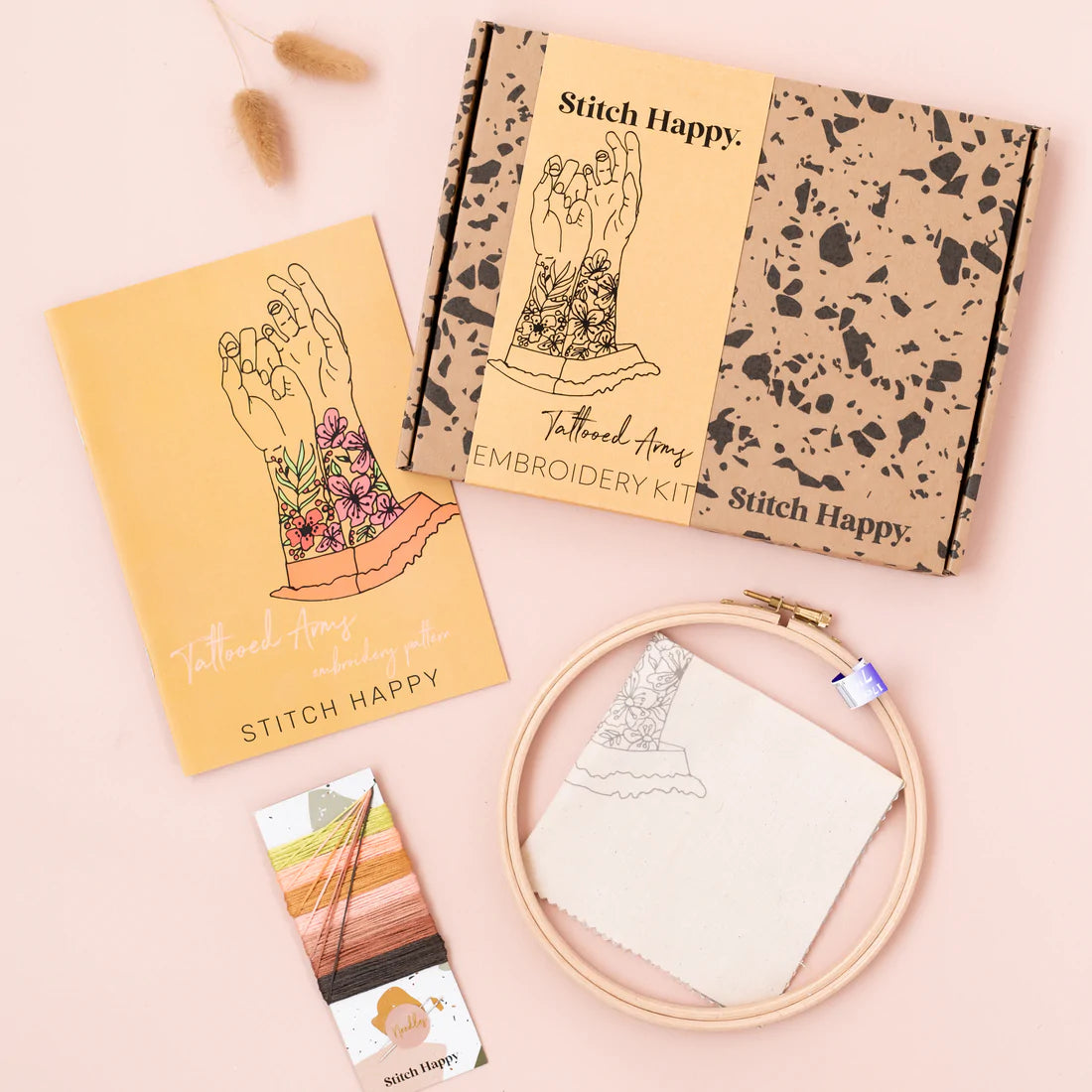 TATTOOED ARMS EMBROIDERY KIT