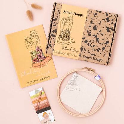 TATTOOED ARMS EMBROIDERY KIT