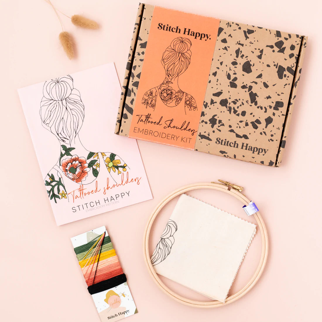TATTOOED SHOULDERS EMBROIDERY KIT
