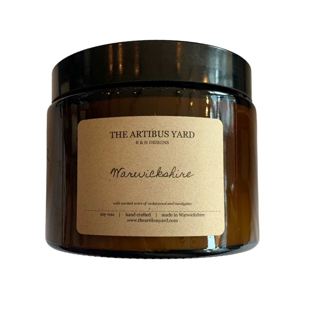 Warwickshire, Grand Soy Wax Candle