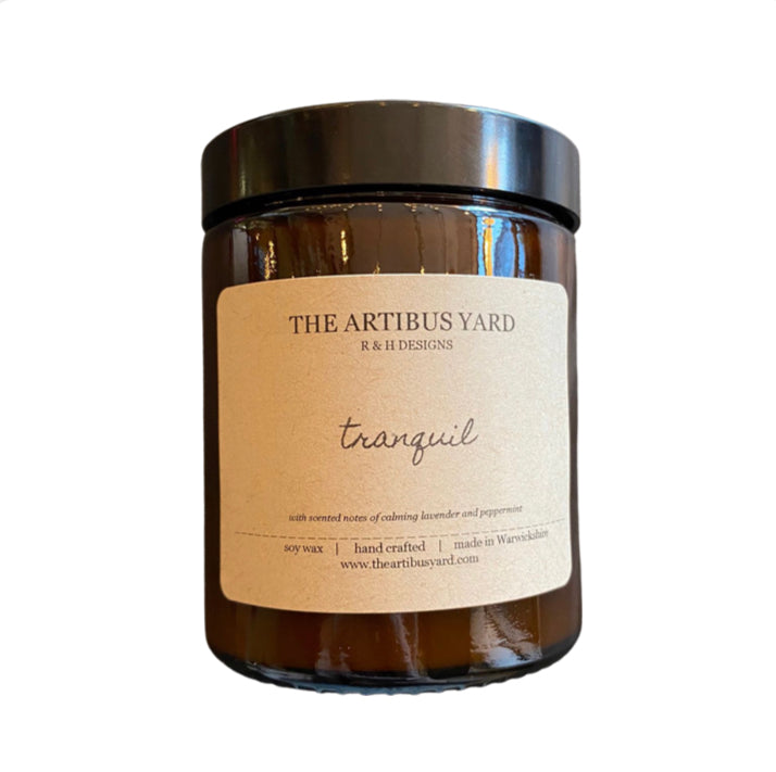 Tranquil, Jar Soy Wax Candle