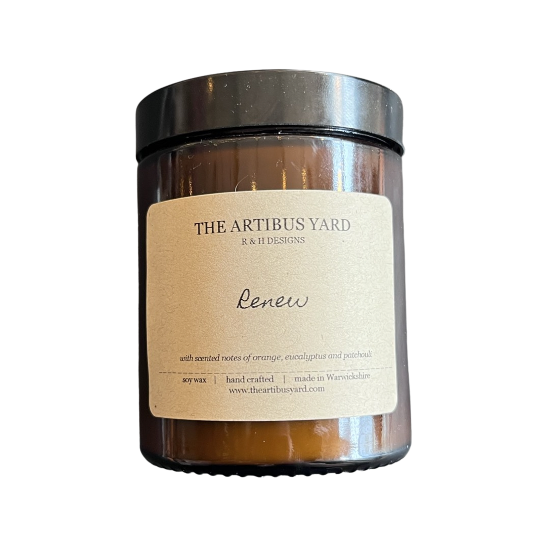 Renew, Jar Soy Wax Candle