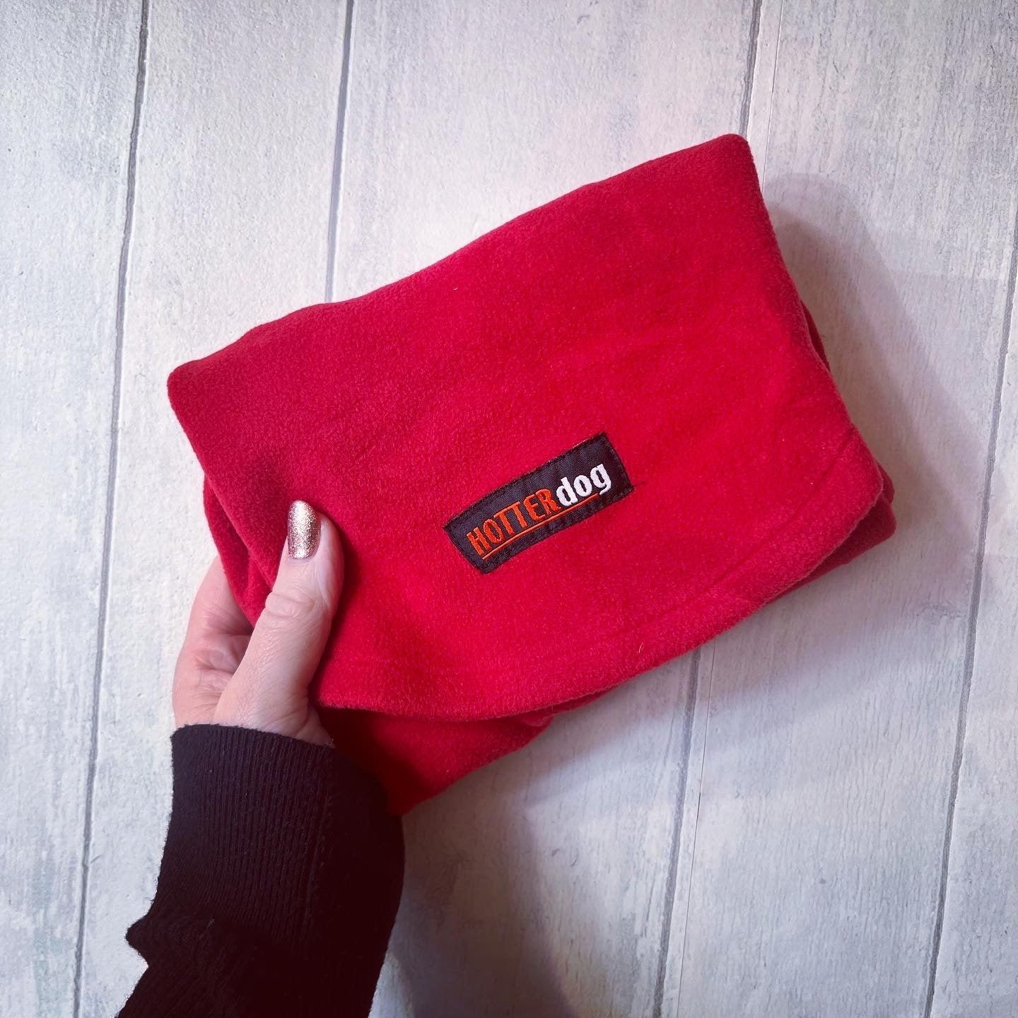 Hotterdog Fleece, Large, Red