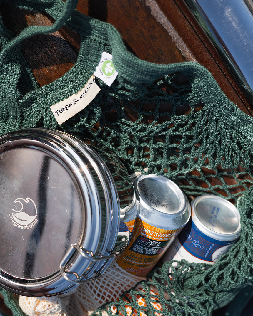 Organic Long Handled String Bag