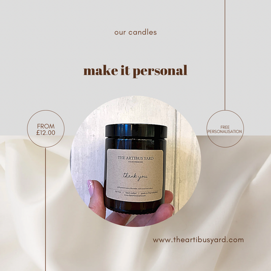 Personalised Candle