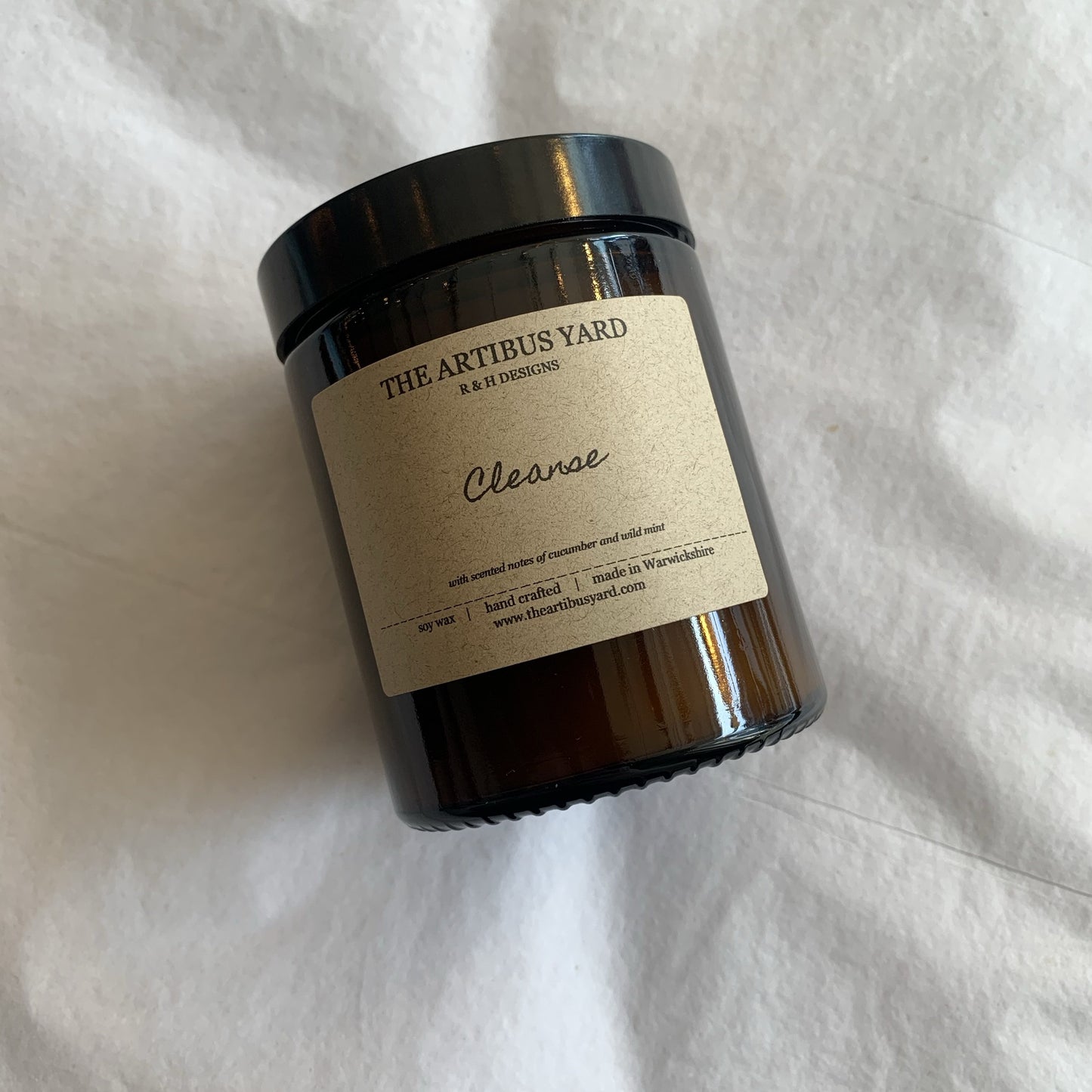 Cleanse, Jar Soy Wax Candle